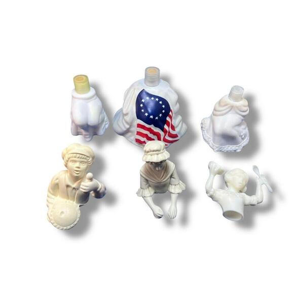 Lot of 3 Vintage Avon Betsy Ross figurine Sonnet Cologne Empty Miss Muffet Jack - Picture 9 of 9